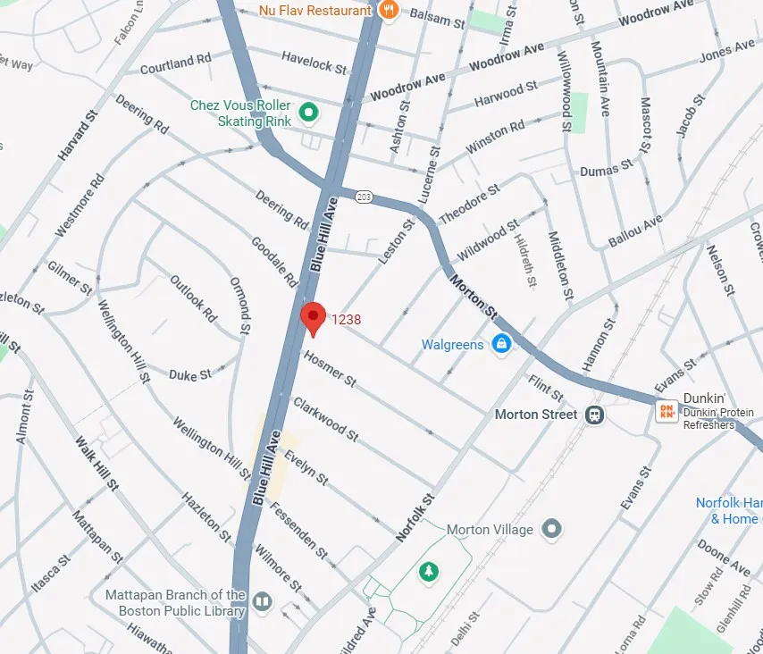 1238 Blue Hill Ave, Mattapan