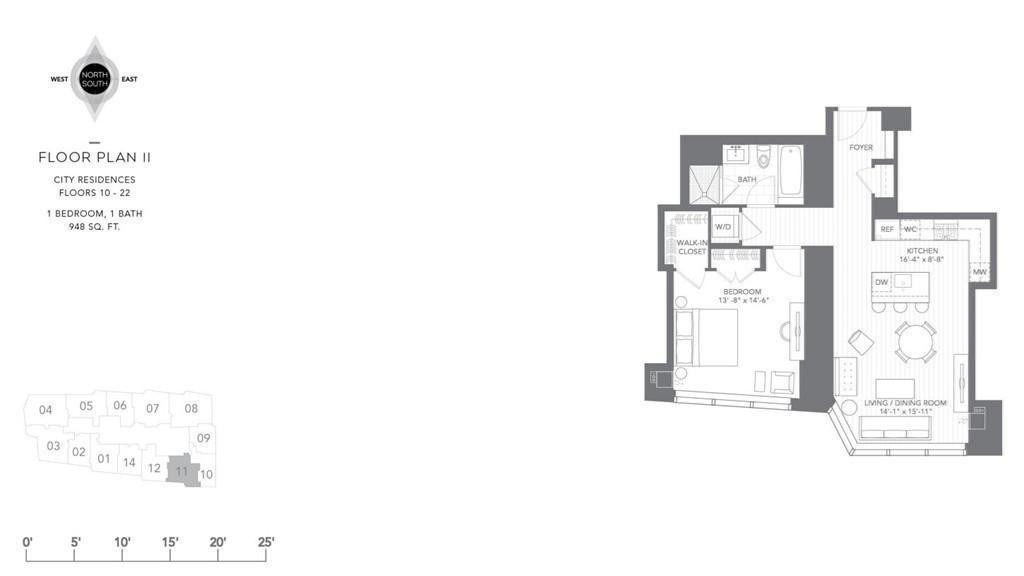 1 Franklin, Downtown