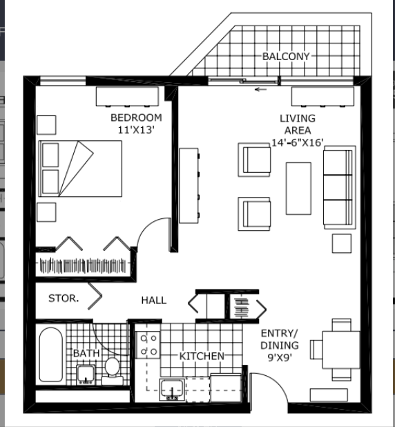 2 bed, 1 bath apartment for rent at 28 Exeter St Unit 502, Back Bay