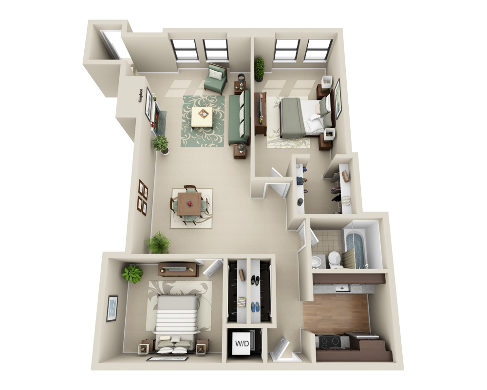 2 bed, 1.5 bath apartment for rent at 7 Harcourt St Unit 56-302, Back Bay