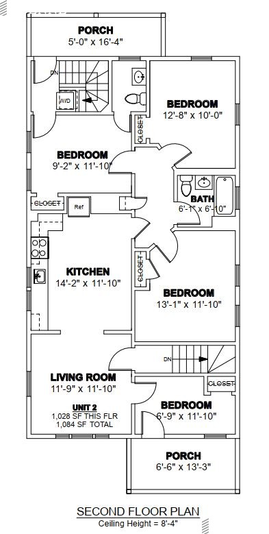 3 bed, 1.5 bath apartment for rent at 61 Elm Unit 2, Central Square — photo 2 of 10