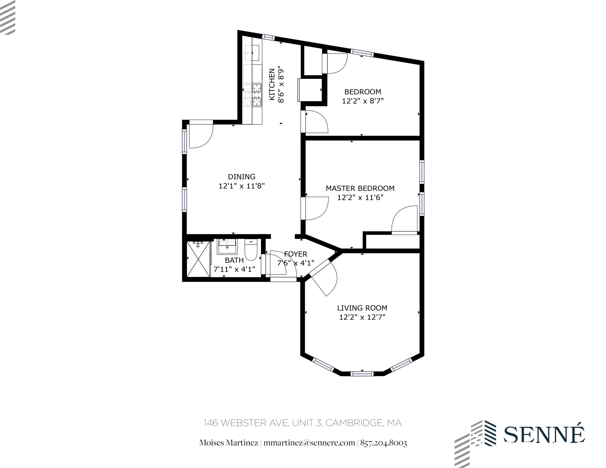 3 bed, 1 bath apartment for rent at 146 Webster Ave Unit 3A, Kendall Square — photo 7 of 7