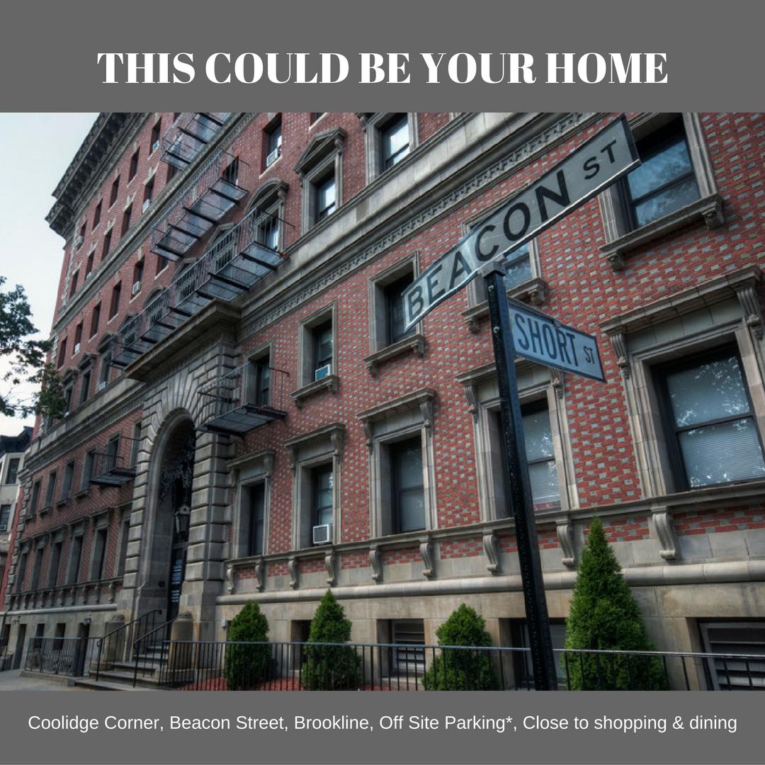 Studio bed, 1 bath apartment for rent at 1470 Beacon St Unit 49, Coolidge Corner