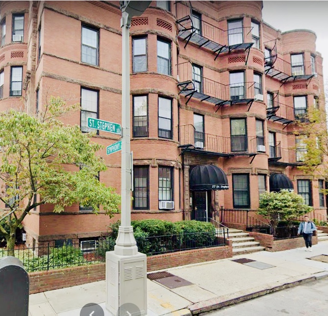 27 Saint Stephen St, Fenway