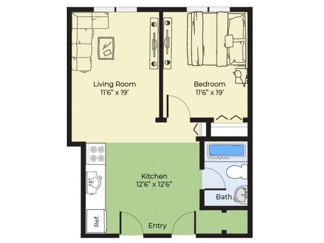 1 bed, 1 bath apartment for rent at 12 Heritage Dr Unit 34, Salem — photo 1 of 5