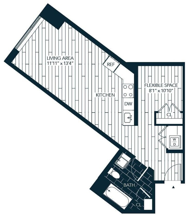 1 bed, 1 bath apartment for rent at 120 Kingston St Unit 2111, Chinatown — photo 30 of 37
