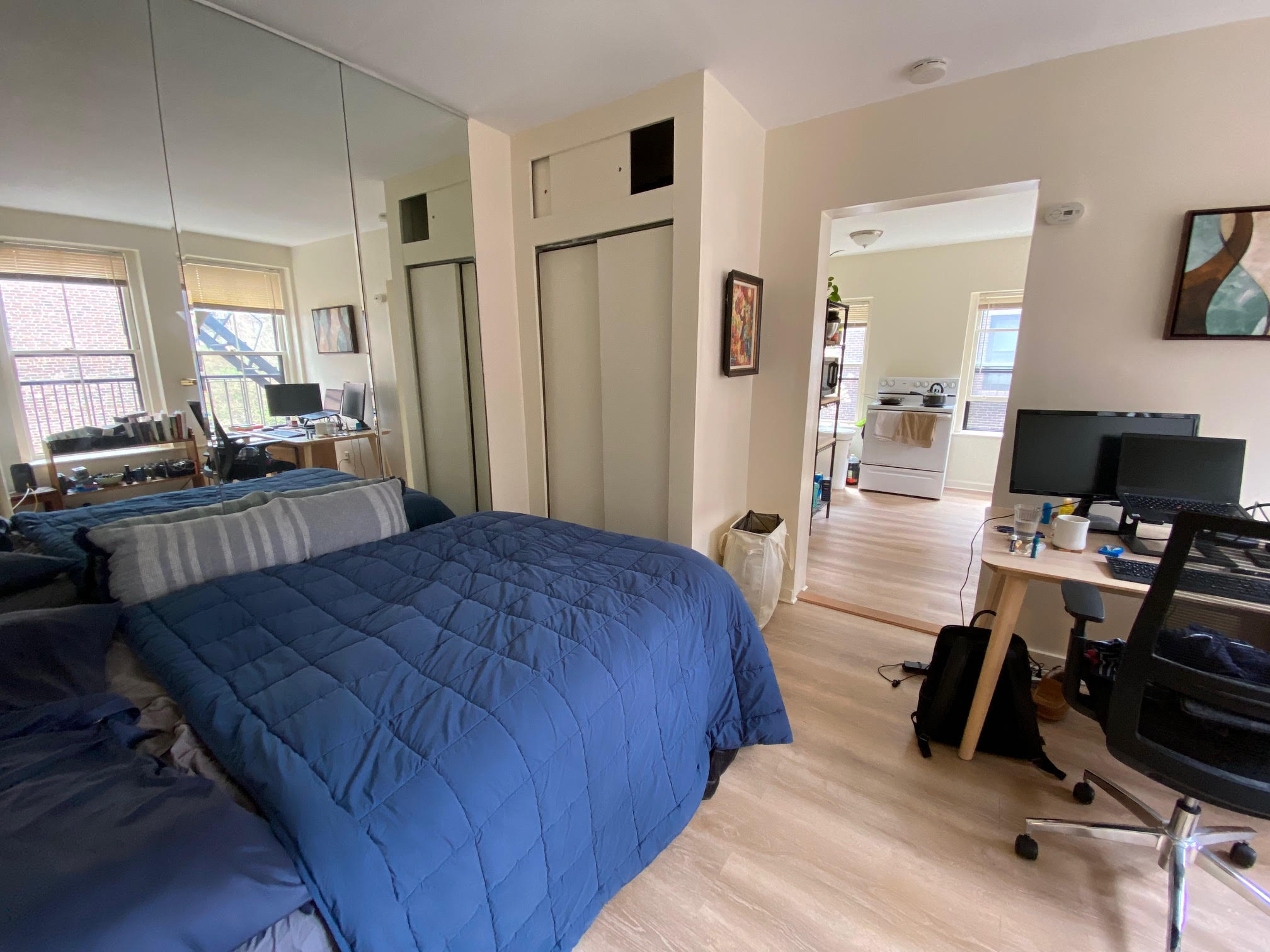 Studio bed, 1 bath apartment for rent at 68 Myrtle St Unit 7, Beacon Hill — photo 4 of 8