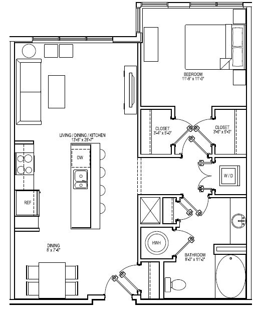 1 bed, 1 bath apartment for rent at 223 Cambridge Turnpike Unit 264, North Cambridge — photo 1 of 8